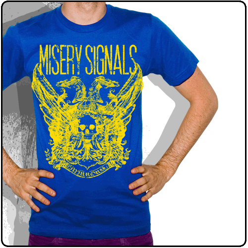 Misery Signals - Crest (Blue) (Sale)