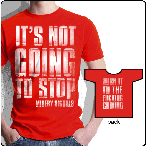 Misery Signals - It's Not Going To Stop (Red) (Sale)