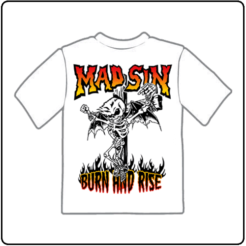 Mad Sin - Burn And Rise (White)