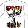 Mad Sin : Burn And Rise (White)