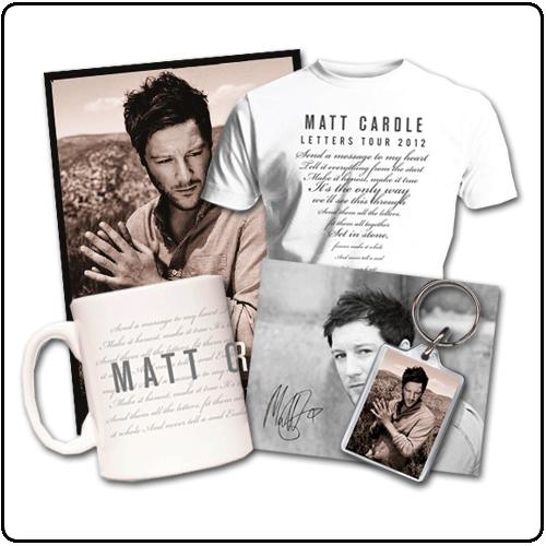 Matt Cardle - Lyrics Tee Bundle