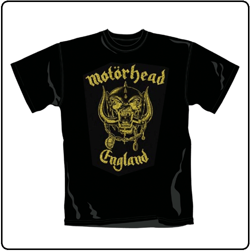 Motorhead - England Classic Gold
