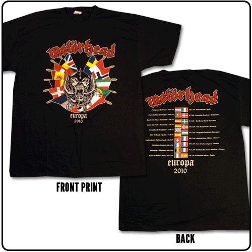 Motorhead - Flags - Europa 2010