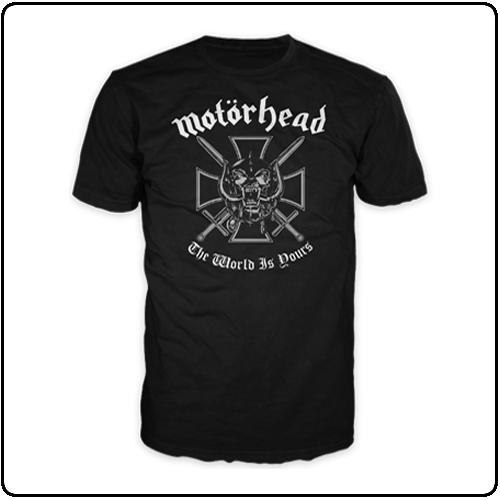 Motorhead - The World Is Yours Iron Cross