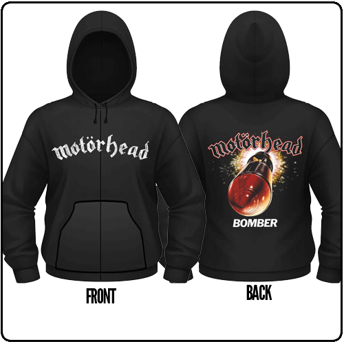 Motorhead - Bomber - Black (Zipped)