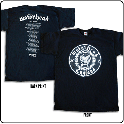 Motorhead - Born To Lose - Europe and USA Tour
