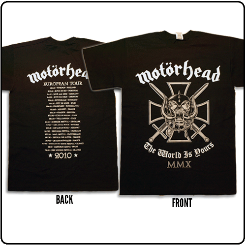 Motorhead - The World Is Yours - European Tour 2010