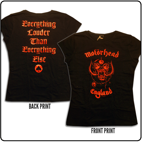 Motorhead - Red England (Girls)