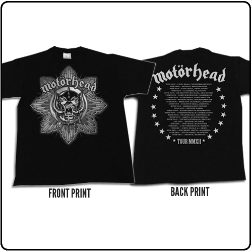 Motorhead - Badge - Dates On Back
