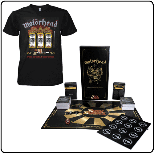 Motorhead - Rock Science Board Game & Slot Tee