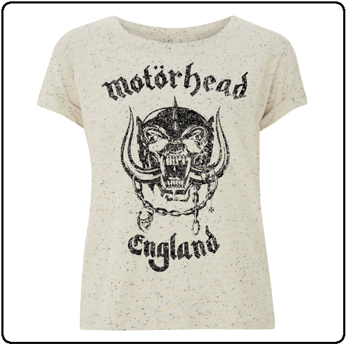 Motorhead - Warpig Speckly Logo (Fitted Womens)