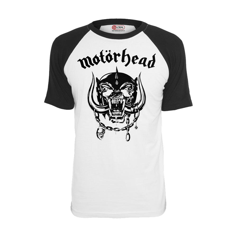 MOTORHEAD T-Shirt England Lemmy War Pig Logo Rock Metal Band Ringspun Cotton Tee 