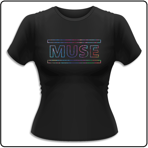 Muse - The 2nd Law Logo (Girls Black)
