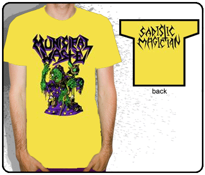 Municipal Waste - Toxic Wizard (Yellow)