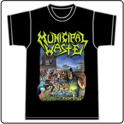 Municipal Waste - The Art Of Partying - Black