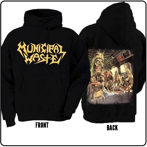 Municipal Waste - Fatal Feast - Black (Pull Over)