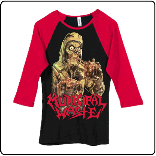 Municipal Waste - Alien Waste/Black/Red Girl Ragland