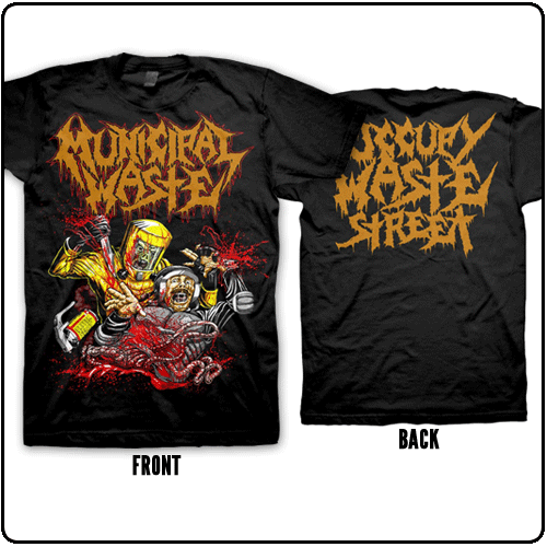 Municipal Waste - Occupy Waste Street (Black)