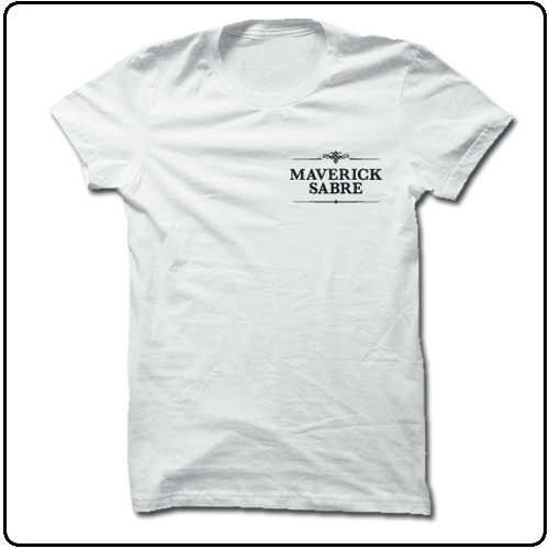 Maverick Sabre - Logo (White)