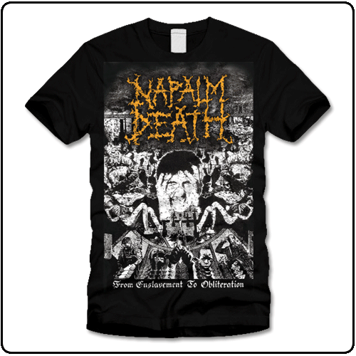 Napalm Death - From Enslavement (Black)