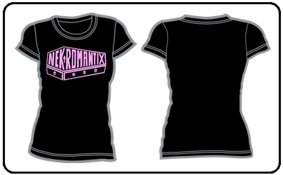 Nekromantix - Coffin Logo Pink (Girls)