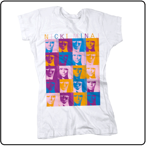Nicki Minaj - Squared on White (Womens)