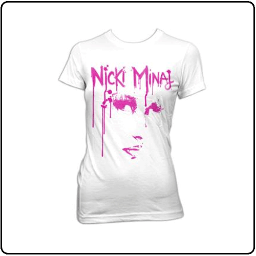 Nicki Minaj - Face Drip - White (Girls)