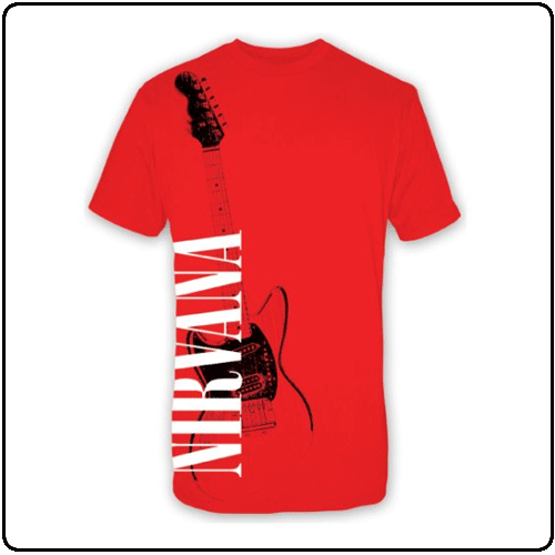 Nirvana - Red Guitar