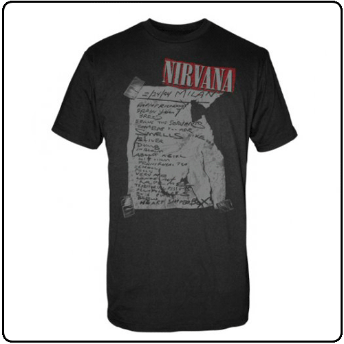Nirvana - Milan Set List