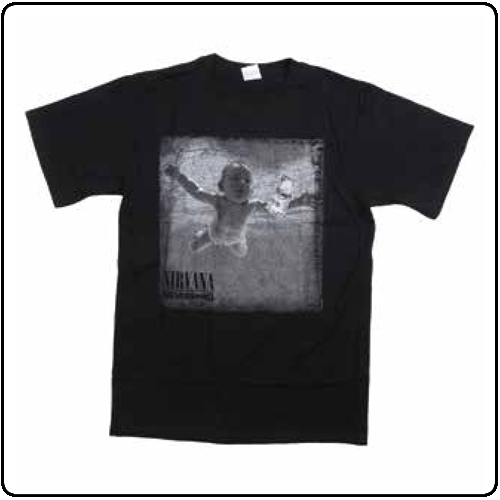 Nirvana - B&W Nevermind