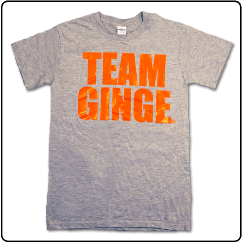 Nicola Roberts - TEAM GINGE (Grey) MENS