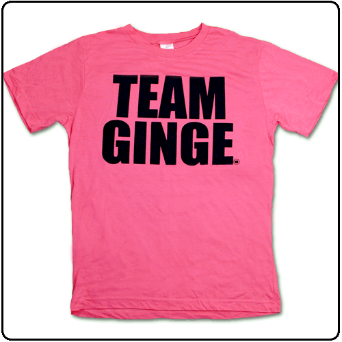 Nicola Roberts - TEAM GINGE (Pink) MENS