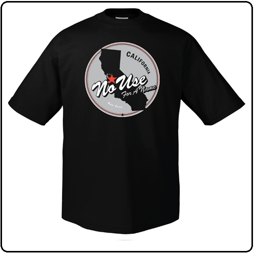 No Use For A Name - California Circle - Black