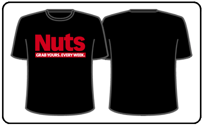 Nuts Magazine - Black Tee