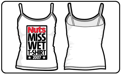 Nuts Magazine - Miss Wet T-Shirt 2007