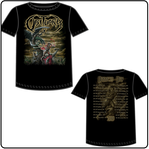 Obituary - Darkest Days Tour Dates