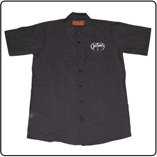 Obituary - Emblem Logo Silver