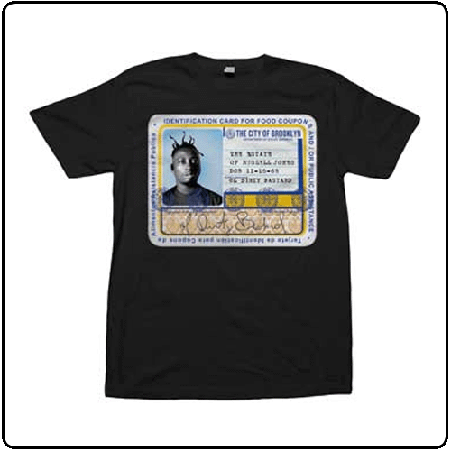 Ol Dirty Bastard - Food Card On Black