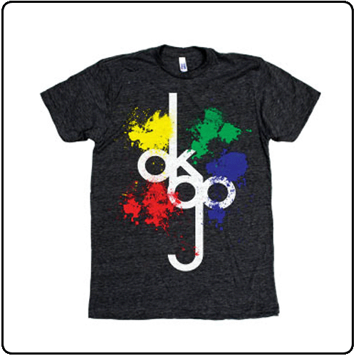 OKGO - Tall Logo Splat Over