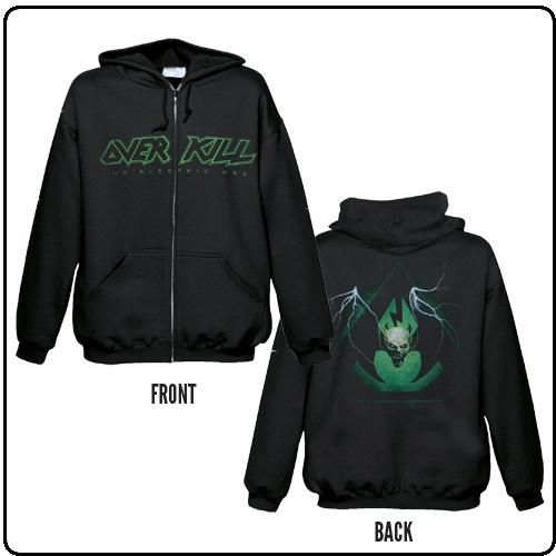 Overkill - The electric age zip hood