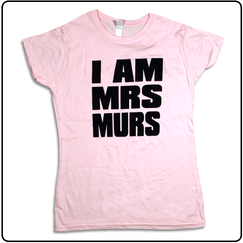 Olly Murs - I Am Mrs Murs (Girls Pink)