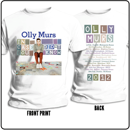 Olly Murs - In Case You Didn't Know (2012 Tour Dates)