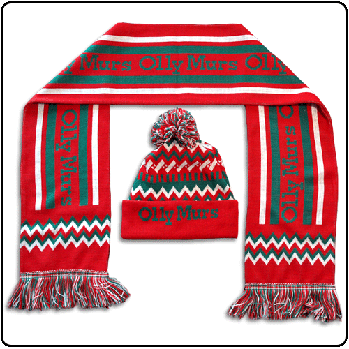 Olly Murs - Winter Hat And Scarf Set