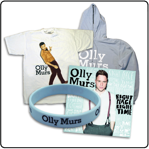 Olly Murs - CD + Hoodie + T-Shirt + Wristband Bundle