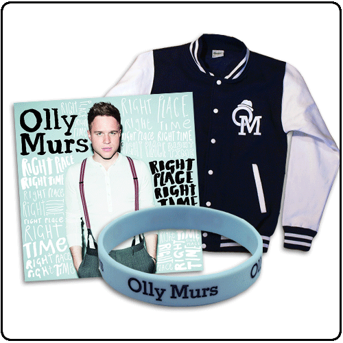 Olly Murs - CD + Varsity Jacket + Wristband Bundle