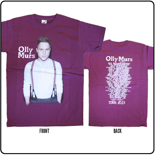 Olly Murs - Right Place 2013 Tour - Maroon (Tour Dates)