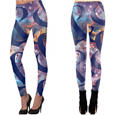 Galaxy Ampersand (Fashion Leggings) (Leggings)