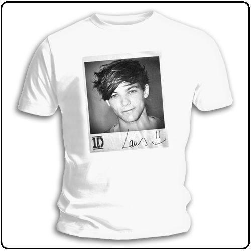One Direction - Louis Solo (White)