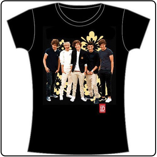 One Direction - Flowers (Black)