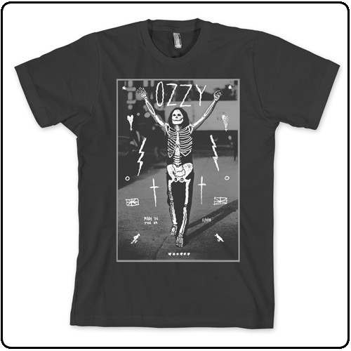 Ozzy Osbourne - Skeleton - Black (XXL Only)